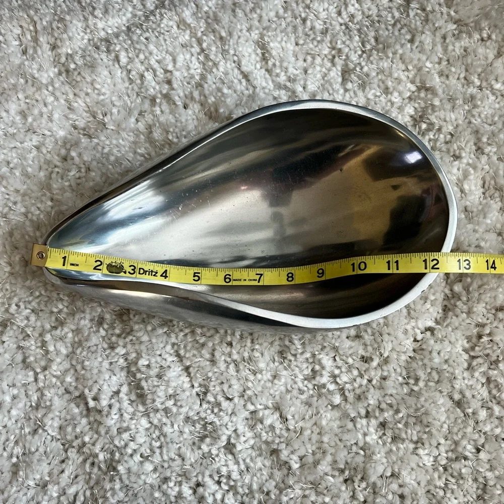 Pottery Barn metal decorative bowl